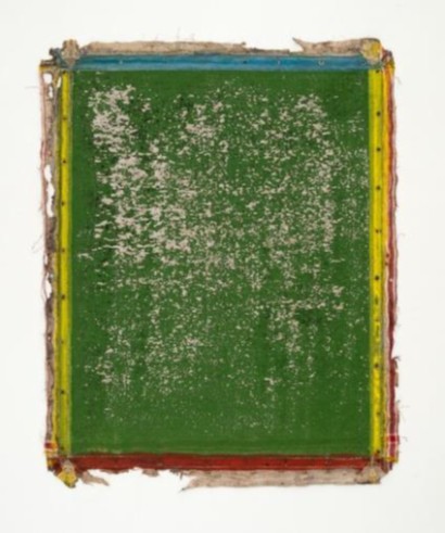 Jeff McMillan Untitled (Sap Green H-214) Oil on linen 103 x 82 cm