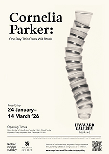 Cornelia Parker: One Day This Glass Will Break Poster