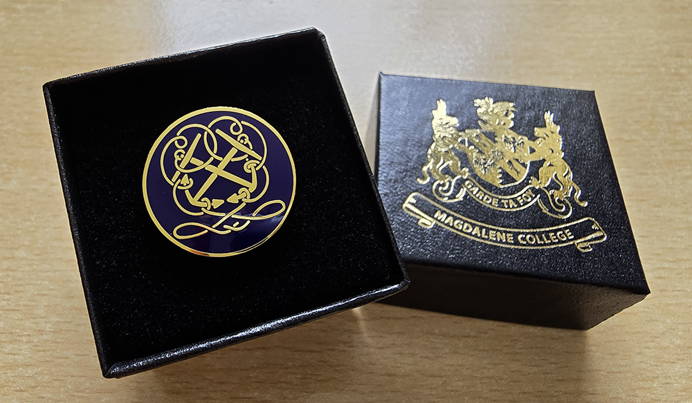 Pepys Circle Pin Badge