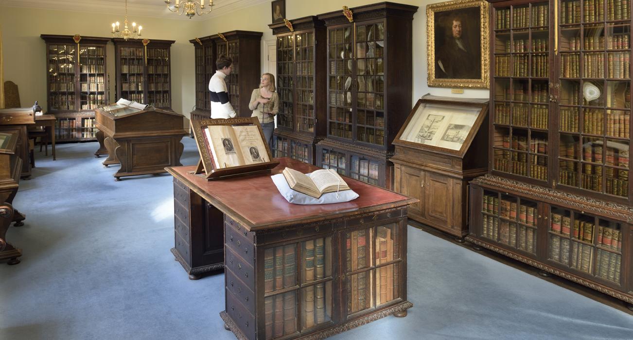 Inside the Pepys Library