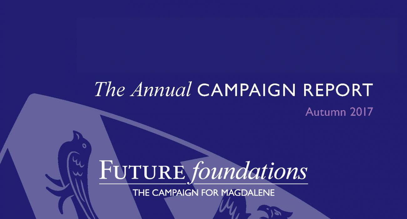 Magdalene College - The Annual Campaign Report Autumn 2017