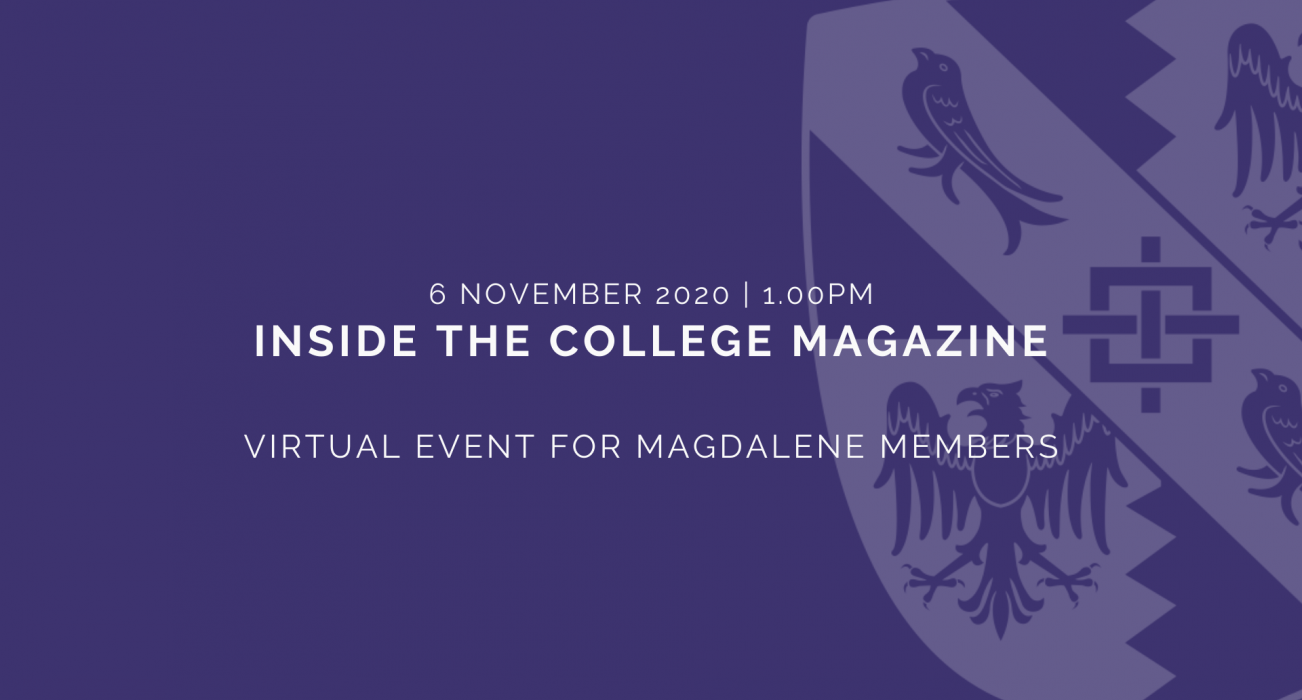 Inside the Magdalene College Magazine 