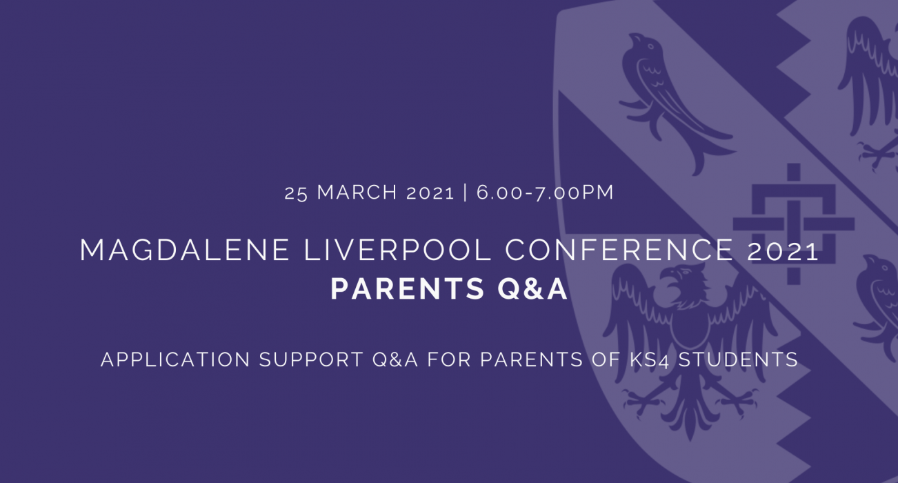 Magdalene Liverpool Conference 2021 - Parents Q&A