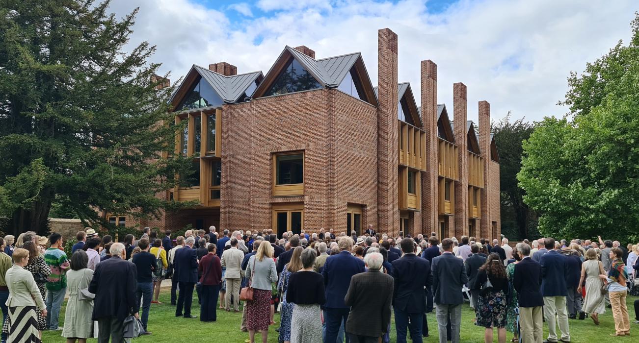 New Library opening Magdalene College Cambridge