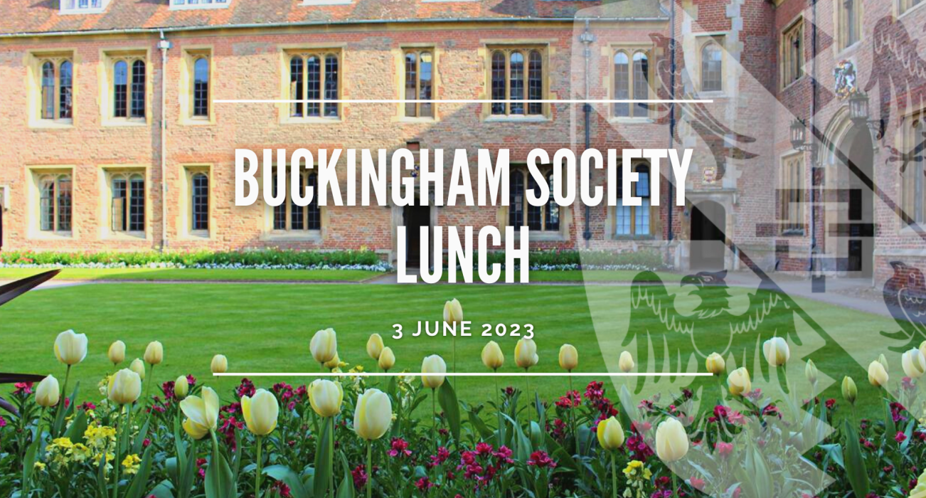 Buckingham Society Lunch