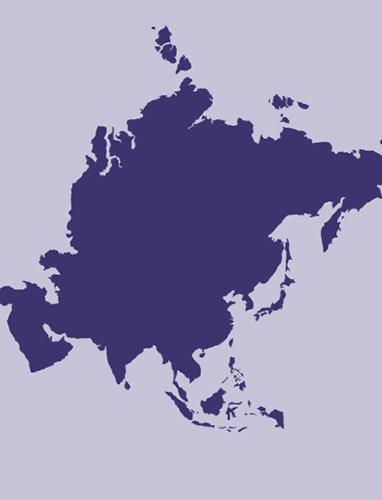 Map of Asia