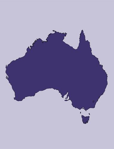 Map of Australia