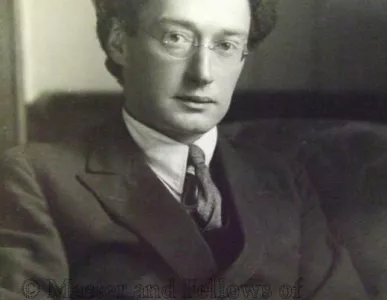 I. A. Richards, from Richards archive, Magdalene College Old Library