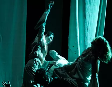 Photograph of 'Macbeth' performance in Atlanta, 2025