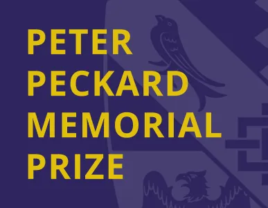 Peckard Prize News Banner