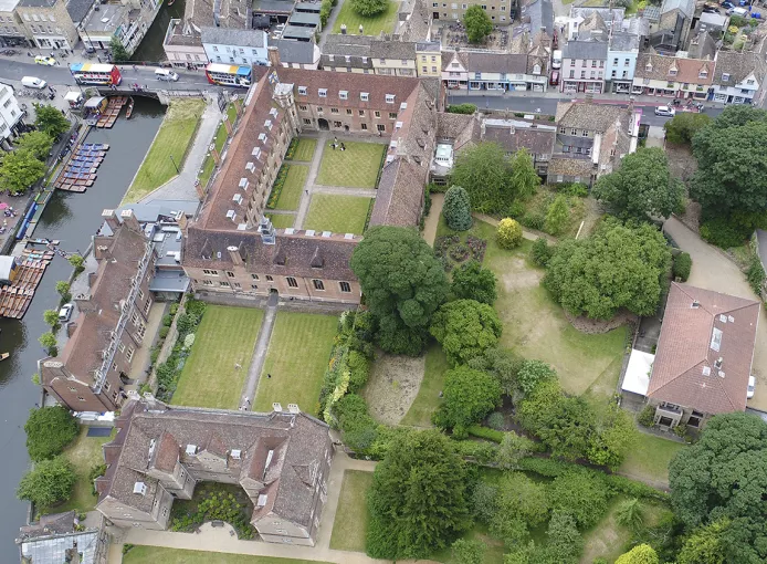 Magdalene College Aerial View