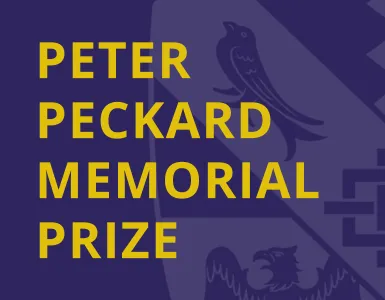 Peckard Prize News Banner