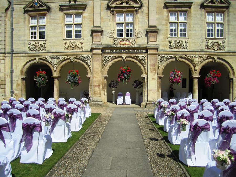 Marrying in Second Court at Magdalene College
