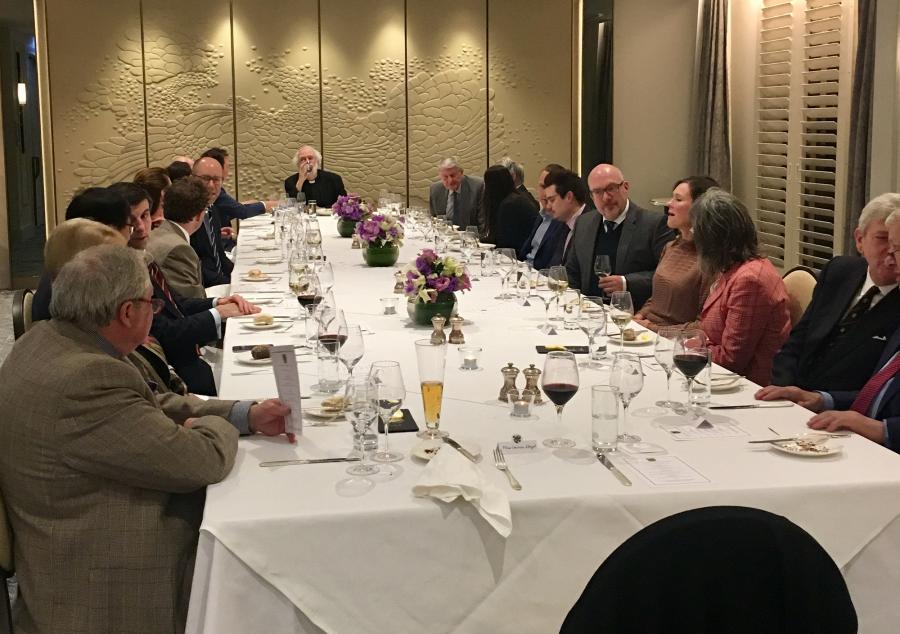 Magdalene Members with the Maste, Dr Rowan Williams, at the Sydney Dinner September 2019